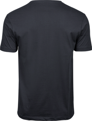 Fashion V-Neck Soft T-Shirt Herre, Mørk Grå - 8006