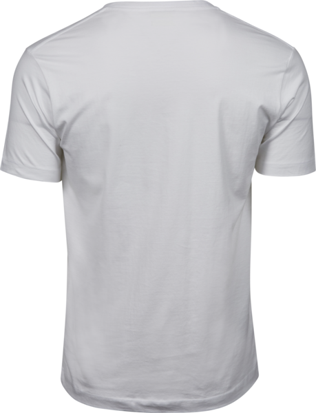 Fashion V-Neck Soft T-Shirt Herre, Hvid - Tee Jays 8006