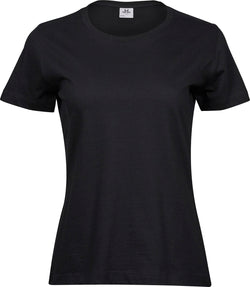 Soft Tee Dame, Sort - Teejays 8050 - Modekompagniet.dk