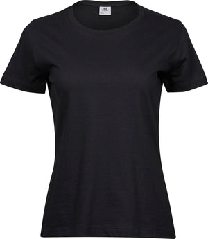Soft Tee Dame, Sort - Teejays 8050 - Modekompagniet.dk