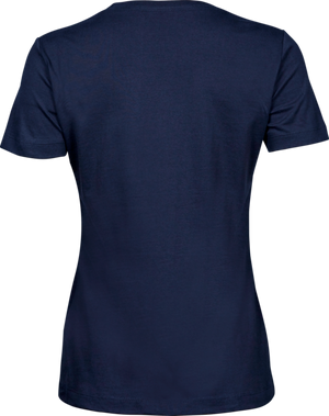 Soft Tee Dame, Navy Blå - Teejays 8050 - Modekompagniet.dk