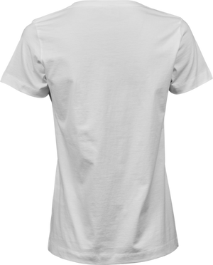 Soft Tee Dame, Hvid - Teejays 8050 - Modekompagniet.dk