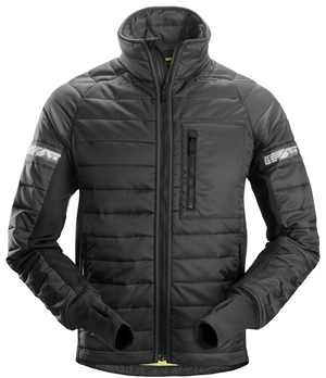 Snickers 8101, AllroundWork insulator jakke, Sort - Modekompagniet.dk