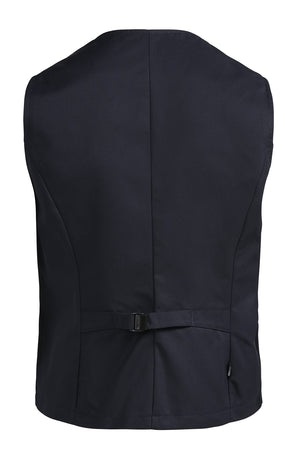 TJENER VEST - Dame - Navy - 17062 - Modekompagniet.dk