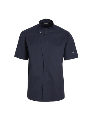 KOKKE-/SERVICEJAKKE KORT ARM - Herre/ Dame - Navy - 23516 - Modekompagniet.dk