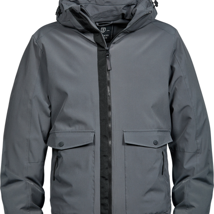 Urban adventure jacket - Herre - Grå - Style 9604 - Modekompagniet.dk