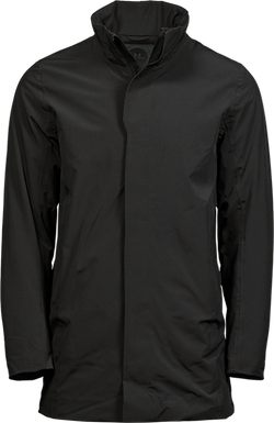 All weather parka - Sort - Style 9608 - Modekompagniet.dk