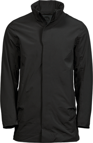 All weather parka - Sort - Style 9608 - Modekompagniet.dk