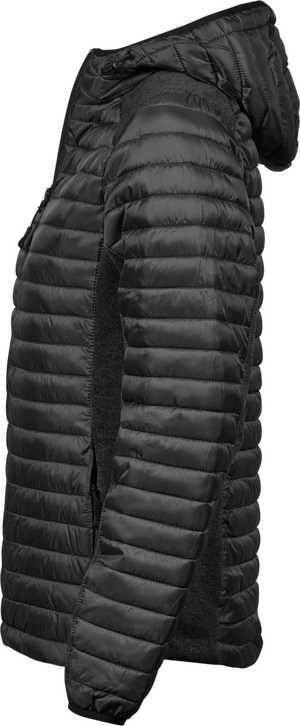 Hooded outdoor crossover - Dame - Sort - Style 9611 - Modekompagniet.dk