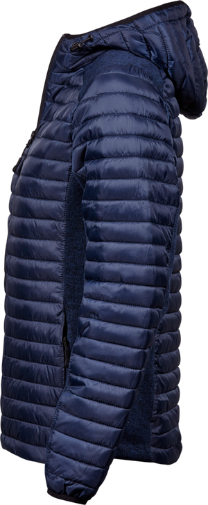 Hooded outdoor crossover - Dame - Navy - Style 9611 - Modekompagniet.dk