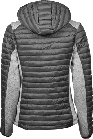 Hooded outdoor crossover - Dame - Grå - Style 9611 - Modekompagniet.dk