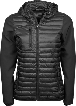Hooded crossover jacket - Dame - Style 9629 - Modekompagniet.dk