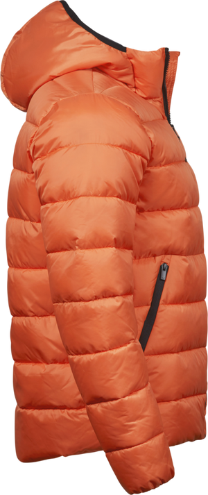 Light hætte jakke - Orange - STYLE 9646 - Modekompagniet.dk
