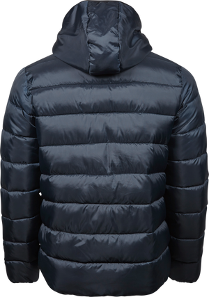 Light hætte jakke - Navy - STYLE 9646 - Modekompagniet.dk