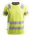 High-Vis T-shirt, klasse 2 - Gul - Snickers 2530 - Modekompagniet.dk
