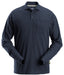 Langærmet polo shirt - Navy - Snickers 2608 - Modekompagniet.dk