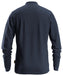 Langærmet polo shirt - Navy - Snickers 2608 - Modekompagniet.dk
