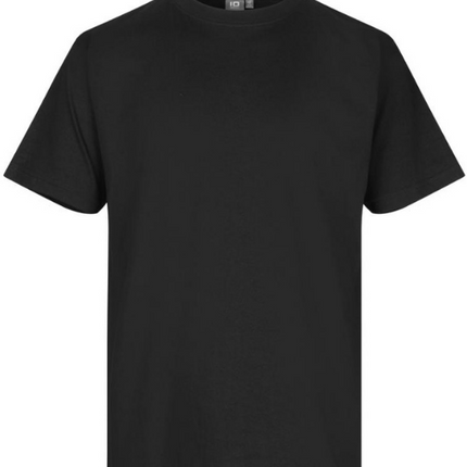 T-TIME T-shirt 100% bomuld - Sort - ID510 - Modekompagniet.dk