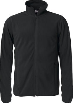 Basic Micro Fleece Jakke - Sort - Clique 023914 - Modekompagniet.dk