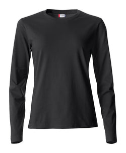 Langærmet T-shirt XS / Sort Clique - Modekompagniet.dk