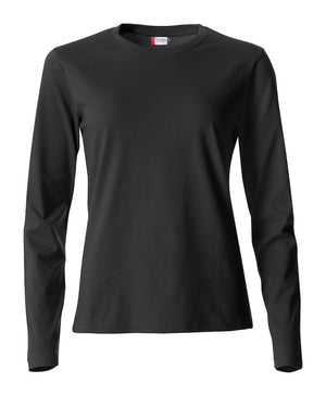 Langærmet T-shirt XS / Sort Clique - Modekompagniet.dk
