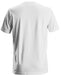 Basic T-shirt, 2-pak.  - Hvid - Unisex - Snickers 2529 - Modekompagniet.dk
