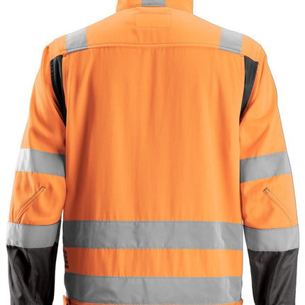 High-Vis jakke, klasse 3 - Orange - Snickers 1633 - Modekompagniet.dk