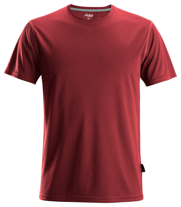 T-shirt til håndværkeren - Snickers - Rød - 2558 - Modekompagniet.dk
