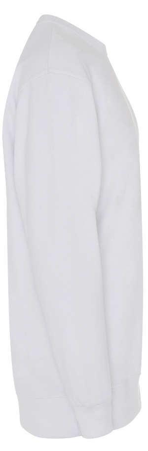 Basic Sweatshirt - Hvid - Modekompagniet.dk