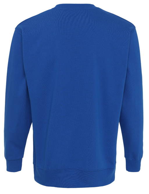 Basic Sweatshirt - Blå - Modekompagniet.dk
