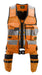 High-Vis værktøjsvest, klasse 1 - Orange - Snickers 4230 - Modekompagniet.dk