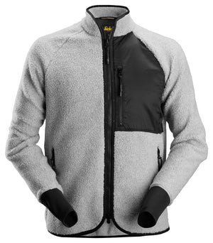 Klassisk pilejakke med et sporty design - Grå - Snickers 8021 - Modekompagniet.dk