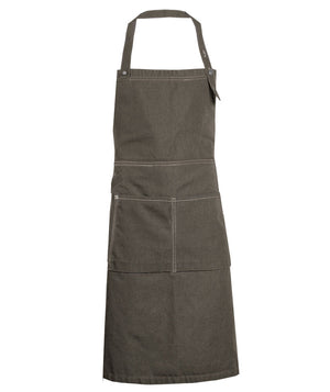 Nybo Workwear New Nordic smækforklæde med lommer - Herre/ dame - Oliven - 610081100 - Modekompagniet.dk