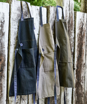 Nybo Workwear New Nordic smækforklæde med lommer - Herre/ dame - Sort - 610081100 - Modekompagniet.dk