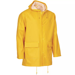 Elka Outdoor regnjakke PU/PVC, Gul - 306600 - Modekompagniet.dk