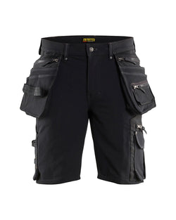 Blåkläder X1900 håndværkershorts full stretch, Sort 198816449900