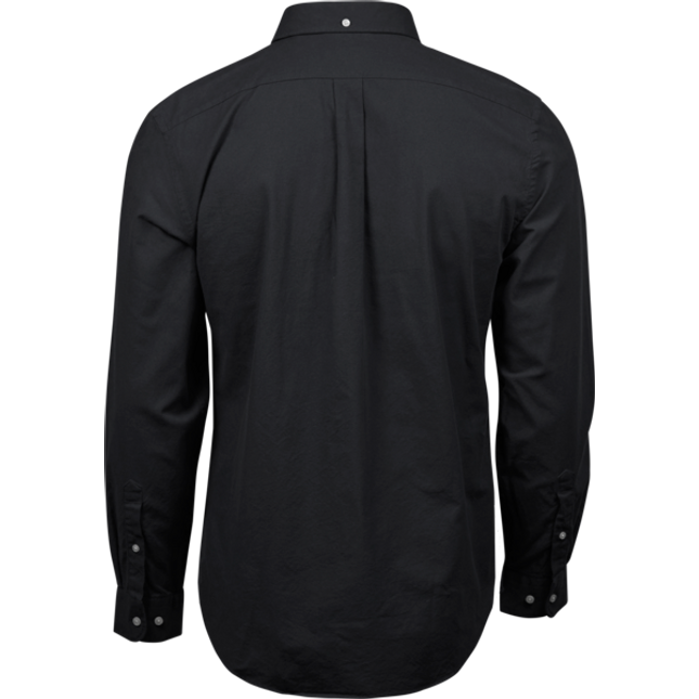 Perfect oxford shirt - Herre - Sort - Style 4000 - Modekompagniet.dk