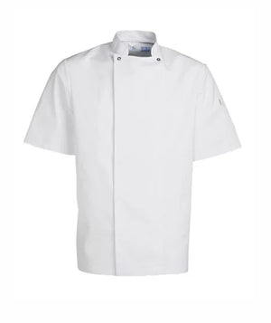 Nybo Workwear kortærmet kokkejakke - Herre/ dame - 201074200 - Modekompagniet.dk