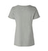 V-neck T-shirt - Dame - Grå - ID 0543 - Modekompagniet.dk