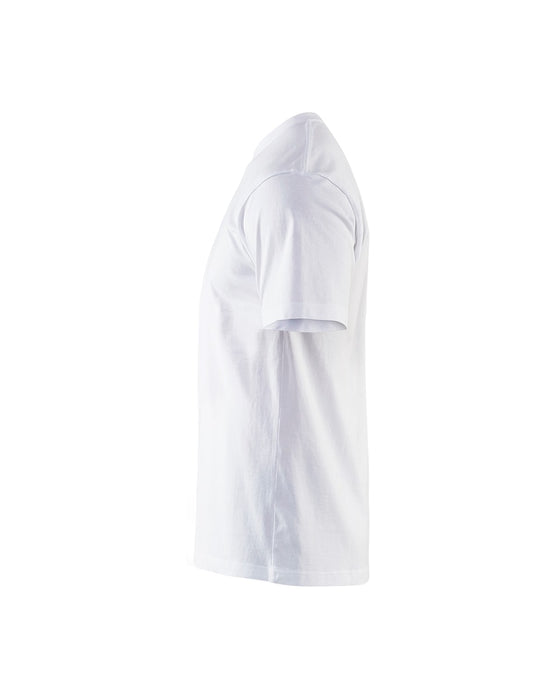 T-shirt 10-pak, Herre, Hvid - Blåkläder 3302-1030-1000