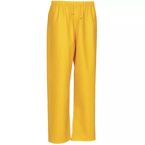 Elka Outdoor regnbukser PU/PVC, Gul - 302400 - Modekompagniet.dk