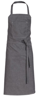 Nybo Workwear smækforklæde med lomme - Herre/ dame - Grå - 610056100 - Modekompagniet.dk