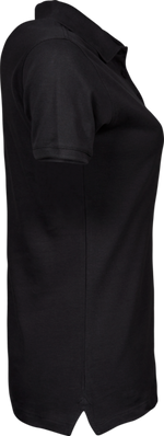 Heavy polo - Dame - Sort - Style 1401 - Modekompagniet.dk