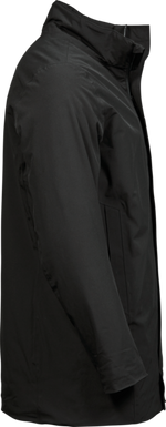 All weather parka - Sort - Style 9608 - Modekompagniet.dk