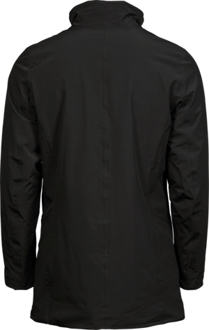 All weather parka - Sort - Style 9608 - Modekompagniet.dk
