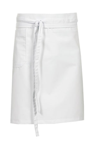 Nybo Workwear Pick-Up forstykke med lomme - Herre/ dame - Hvid - 318062100 - Modekompagniet.dk