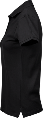 Heavy polo - Dame - Sort - Style 1401 - Modekompagniet.dk