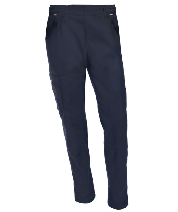 Nybo Workwear Perfect Fit pull-on chinos - Herre/ dame - Navy - 505021200 - Modekompagniet.dk